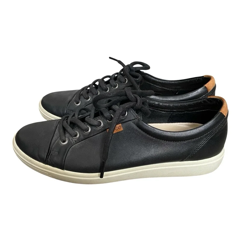 Ecco black leather